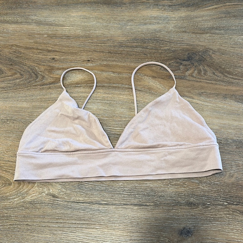 Mauve Soft Knit Bralette